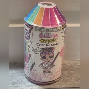 New LOL Suprise! Crayola Color Me Studio with Pink and Blue